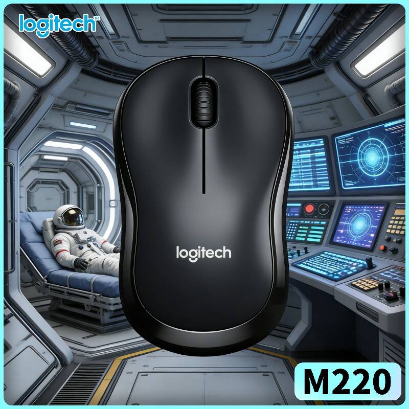Laptop Accessories You Need - Бесшумная беспроводная мышь Logitech M220, частота