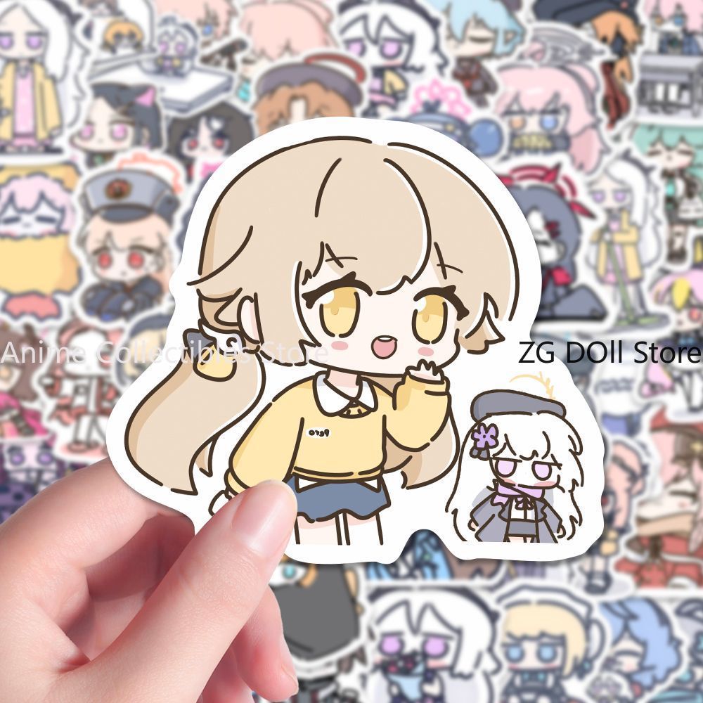 Laptop Accessories Stickers - 80 шт. аниме синий архив Sorasaki