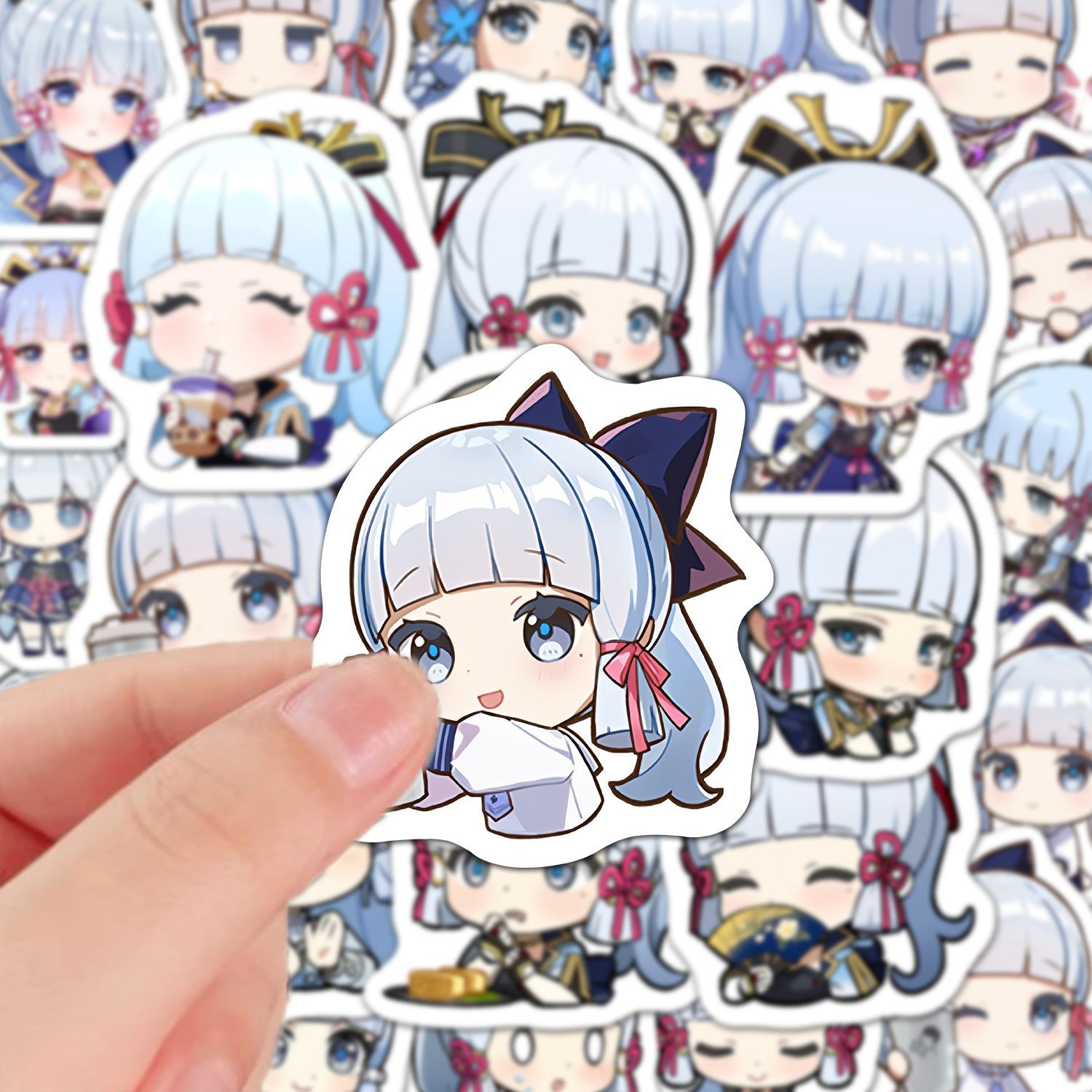 Набор наклеек Kamisato Ayaka ( – обзор и цена Laptop Accessories Stickers