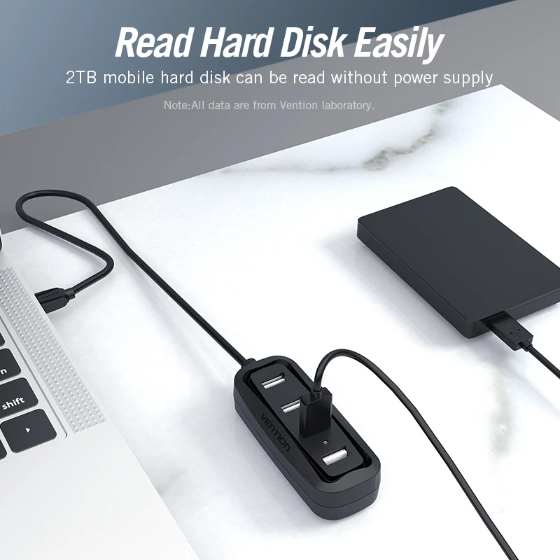 USB-концентратор Vention на 4  – обзор и цена Mac Laptop Accessories