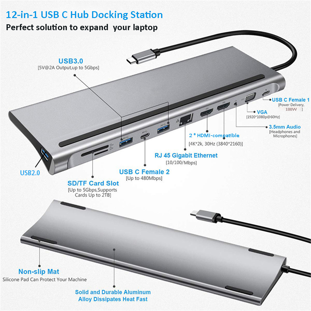 Многофункциональная док-станци – обзор и цена Mac Laptop Accessories