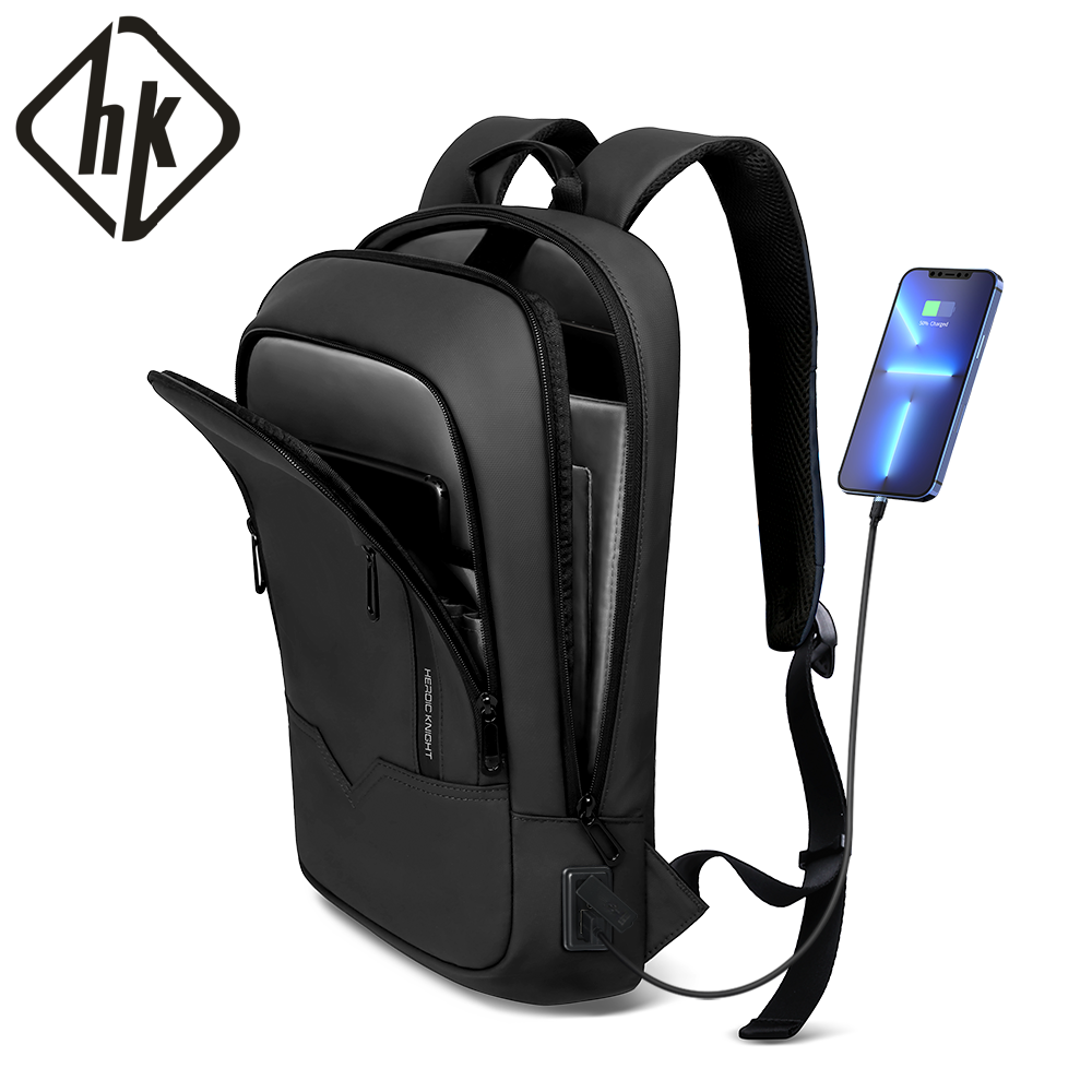 Тонкий деловой рюкзак HK для м – обзор и цена Laptop Bag Waterproof