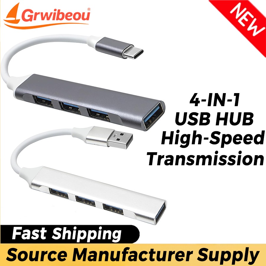 USB-хаб 4-в-1 USB-C с 4 портам – обзор и цена Mac Laptop Accessories