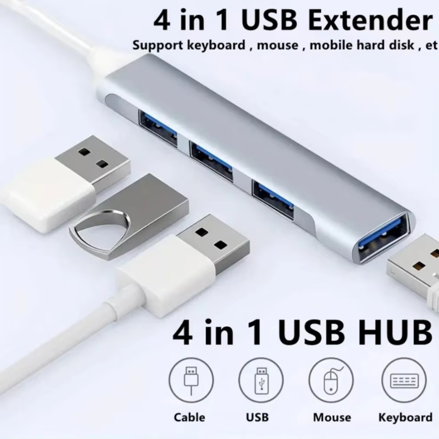 USB-хаб 4-в-1 USB-C с 4 портам – обзор и цена Mac Laptop Accessories