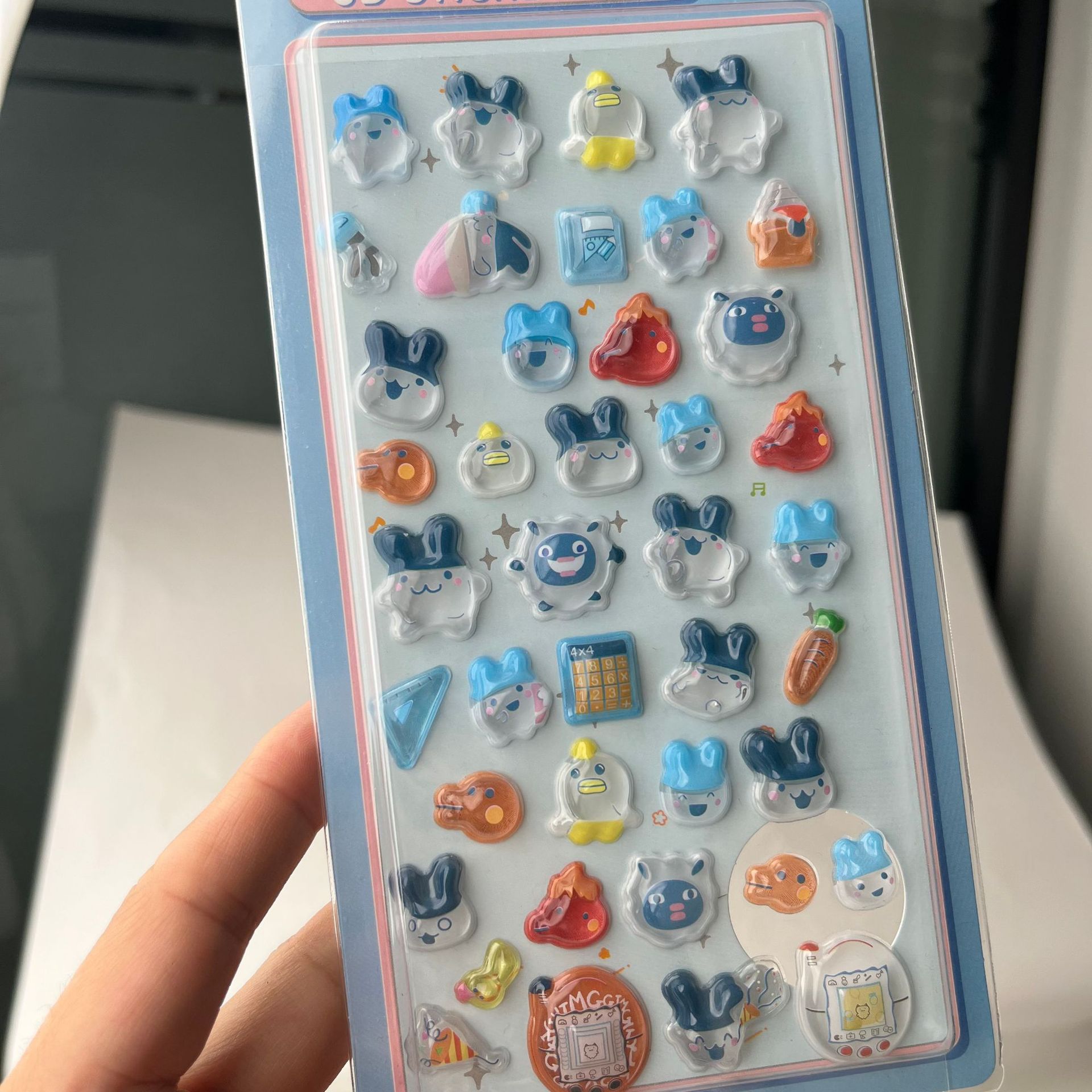 Милые 3D-наклейки Тамагочи: ре – обзор и цена Laptop Accessories Stickers