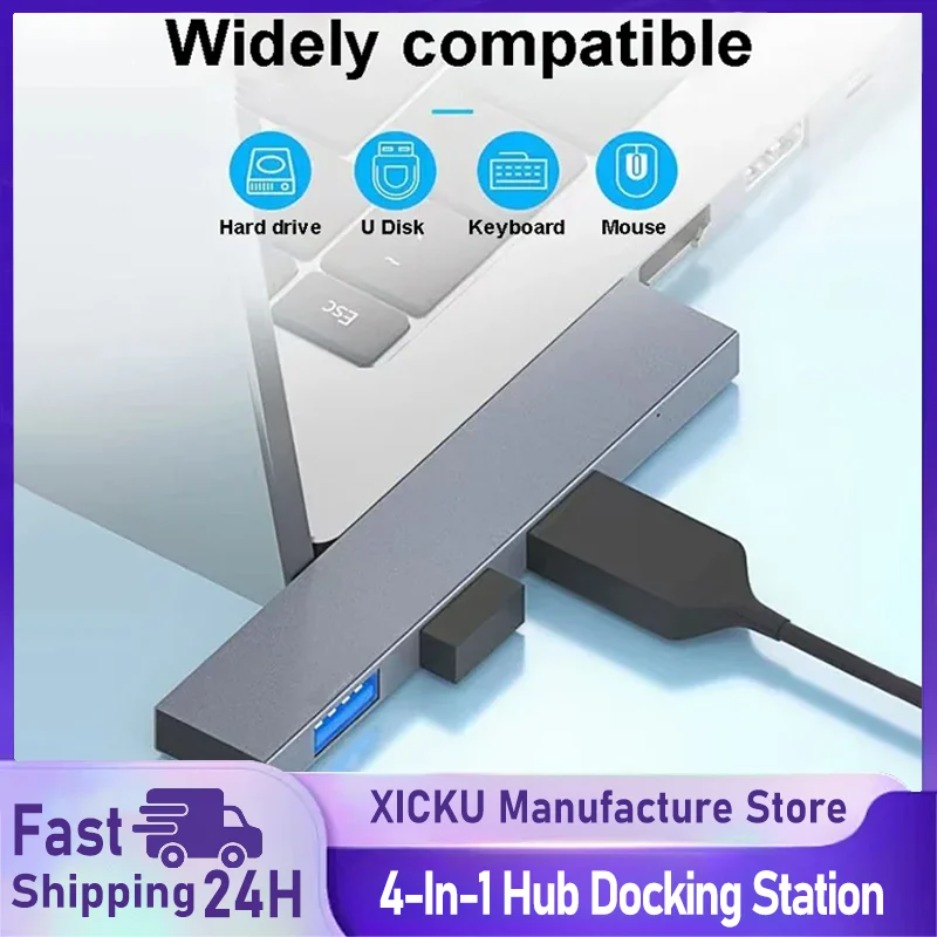 USB-хаб 3.0 Type-C 3.1 с 4 пор – обзор и цена Mac Laptop Accessories