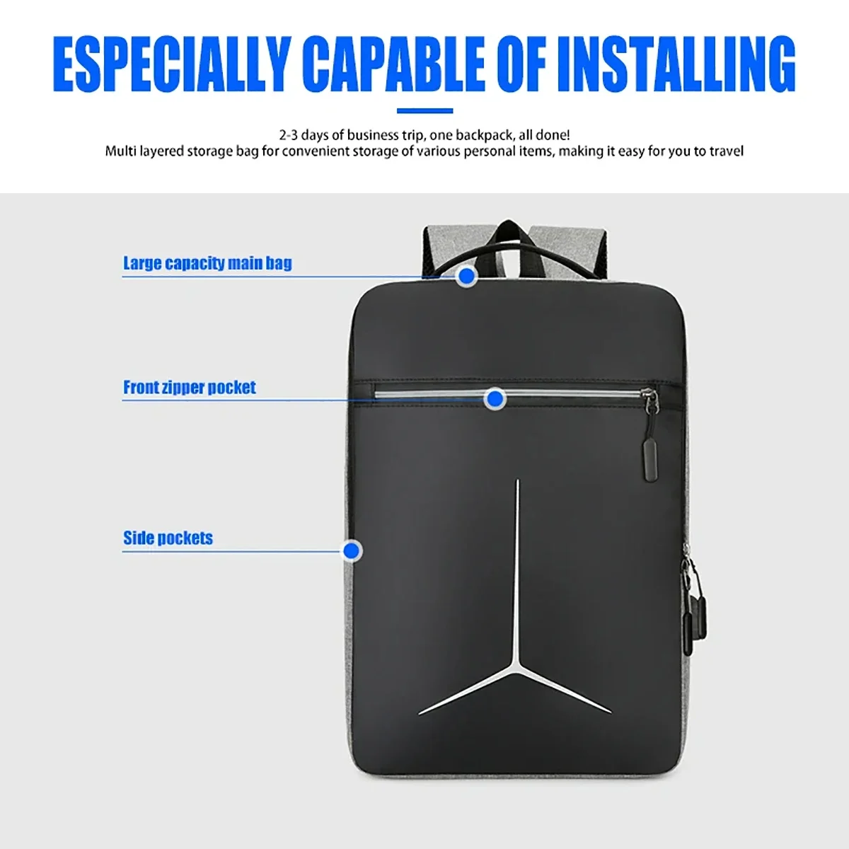 Модный противоугонный водонепр – обзор и цена Laptop Bag Waterproof